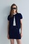 Navy Blue Ema Knitwear Cardigan