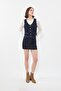 Women's V-Neck Buttoned 100% Cotton Jean Vest - 3