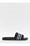 Leon Glb Men Men Black Flip Flops And Slides - 3