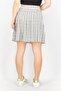 Women Checkered Mini Skirts, Multicolor - 3