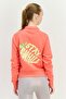 Women Relaxed Fit Long Sleeves Outdoor Sweatshirt, Pink - 3