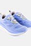 Women Brand Logo Lace Up Training Shoes, Light Blue - 3