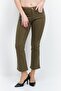 Women Regular Fit Solid Stretchable Jeans, Olive