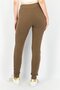 Women Regular Fit Shredded Sweatpants, Tan - 4