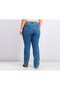 Women Marilyn Straight Jeans, Fire Sky and Navy - 4