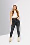 Women Supper Skinny Fit Washed Stretchable Denim Jeans, Black - 2