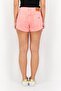 Women Plain Denim Shorts, Pink - 3