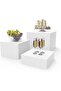 Buffet Risers, Food Risers for Buffet Table, Display Stand Shelf for Catering Dessert
