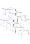 Set of 8 Clear Acrylic Display Risers Cupcakes Holder Sweet Stand Display