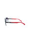 Men's Black-Smoked Polarized Gradient Glass Steel Closed Frame Drop Sunglasses Mu1790 02 59-13 - 2