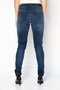 Women 2017 SLANDY Super Skinny Fit Wash Stretchable Denim, Navy - 4