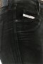 Women Slim Fit Mid Waist Stretchable Denim, Black - 3