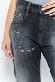 Women Slim Fit Washed Denim Jeans, Wash Grey - 3