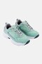 Women Brand Logo Lace Up Outdoor Shoes, Mint Green