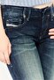 Women Regular Fit Washed Non Stretchable Sweat Denim, Blue - 3