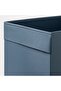 IKEA صندوق تخزين منظم الطائرة بدون طيار باللون الأزرق - 33x38x33 سم - 3