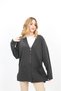 Anthracite Colored Steel Knitted Mother Cardigan - Cordon Embroidered - 4
