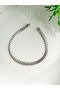 Stainless Steel Silver Color Crush Chain Bracelet