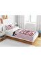 Black Pink 3D Digital Printed Single Youth Girl Duvet Cover Set Without Sheets - 2