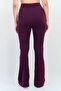 Women Sportswear Fit Training Flared Leggings, Purple - 3