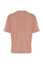Men's Pink Relax Fit T-Shirt with Stitching Detail and Crew Neck - 4