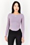 Women Sportswear Fit Training Long Sleeve Top, Purple