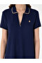 Navy Blue Regular Fit Polo Neck Knitted Dress 50308462-Vr033 - 5