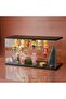 Clear Acrylic Action Figure Stand Riser Collectibles Toy Showcase Display Box Storage Organizer - 2