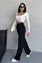 Women's Palazzo Pants with Lycra Velcro – Bold Style, High Waist, Relaxed Fit