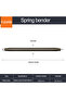 20MM 1 قطعة 420MM طول 4 نقطة ثني الأنابيب البلاستيكية سلك الأنابيب ثني الأدوات اليدوية منحنى تان الربيع المنزل - 3