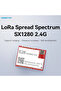 وحدة الطيف المنتشر LoRa عالية السرعة SX1280 SPI 2.4 جيجاهرتز CDEBYTE E28-2G4M27SX التطوير الثانوي... - 3