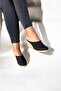 Women's Closed Toe Espadrille – Wedge Heel & Linen Slippers Model - 3