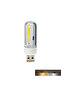 مصباح تخييم LED صغير أبيض دافئ 5 فولت ضوء ليلي LED خيط USB إضاءة محمولة مصباح USB للشحن
