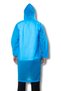 Women Men Raincoat Hooded Snap Fastener Eva Blue Raincoat Bymmrc881R08 - 3
