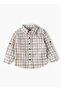 Boys Woven Cotton Checkered Shirt - 2