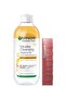 GARNIER S.ACT MICELLAR CLEANSING WATER ULTRA CLEANSING 400 ML + MAYBELLINE VINYL INK 35 CHEEKY