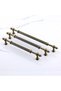 Respectable Tumbled Antique Yellow Metal Handle 160 mm Furniture Kitchen Cabinet Cupboard Pull Handle (3 Pcs) - 8