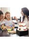 7 Pcs Acrylic Display Box Acrylic Cube 5 Sided Acrylic Box with Hollow Bottom Food Risers 7 Size - 6