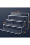 Acrylic Risers for Display, 12" Clear Display Stand for Perfume Organizer, 4 Tier - 2
