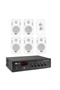 Sistem Ambiental 6 Boxe Aplicate, Bluetooth, Usb, Fm