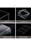 Clear Display Risers Shelf 3 Pieces, Countertop Rectangular Acrylic Display Storage Organiser - 6