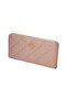 Quilted Zipper Wallet Pink - 3
