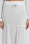 Women's Skirt - Muslin Slit Long Skirt - 2120 - 5