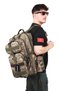 42 Lt Tactical Backpack with Velcro Side Pockets - Functional Outdoor Bag