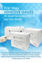 Adhesive Gauze Bandage 8 cm x 4m – Box of 12 Pieces | Breathable, Hypoallergenic Wound Dressing - 4