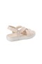 Casual Women Ankle Strap Sandals Beige - 3