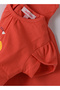 Girls Red Flower Graphic Cap Sleeve Tee - 5