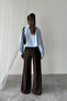 Women's Sindy Palazzo Model Fabric Pants - 6