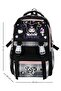 Korean Style Plaid Thermal School Backpack Set for Girls with Lunchbox and Pen Holder - 2