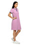 Short Sleeve Premium Cotton Knee Length Dress - 2